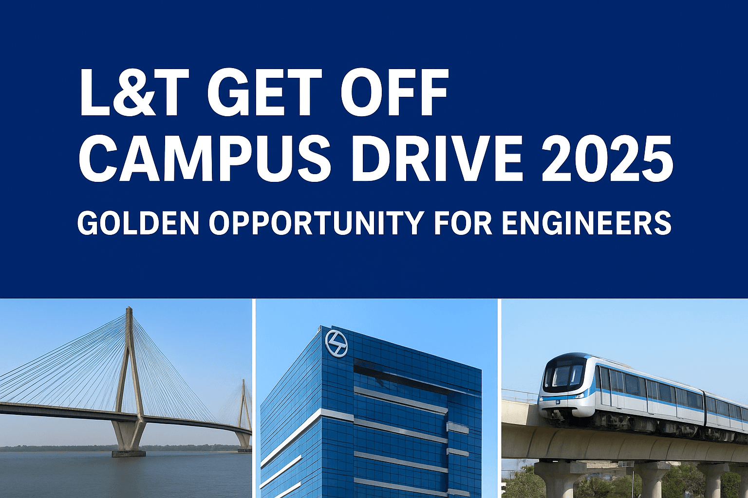 L&T GET Off Campus Drive 2025