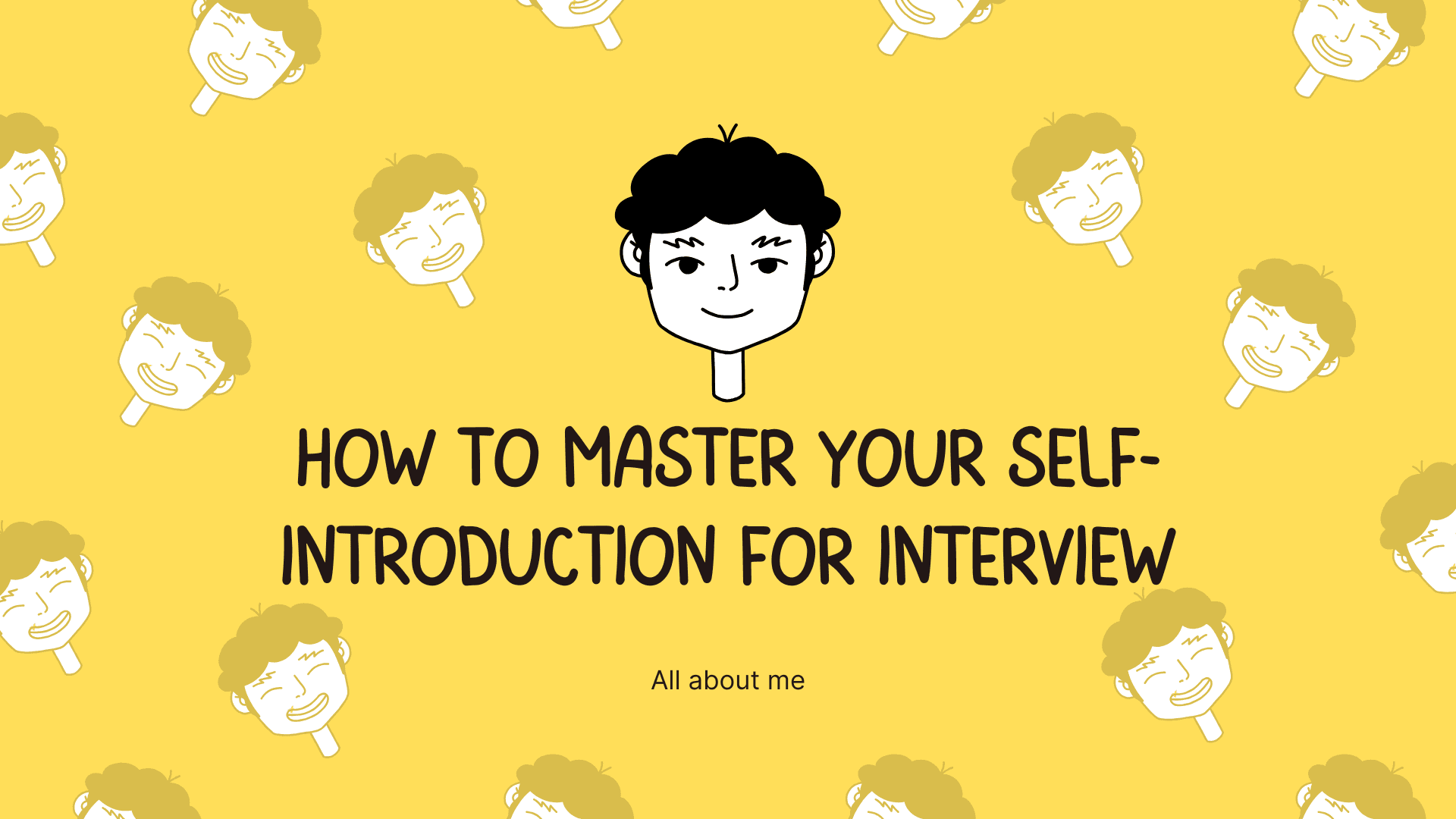 Self-Introduction