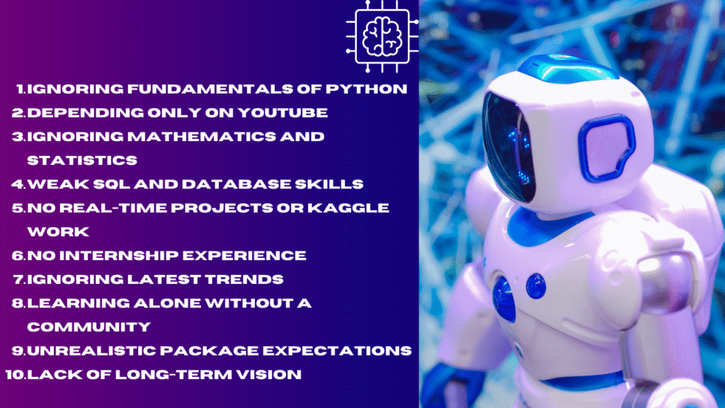 Mistakes in Data Science: 10 Things You Should Avoid While Learning